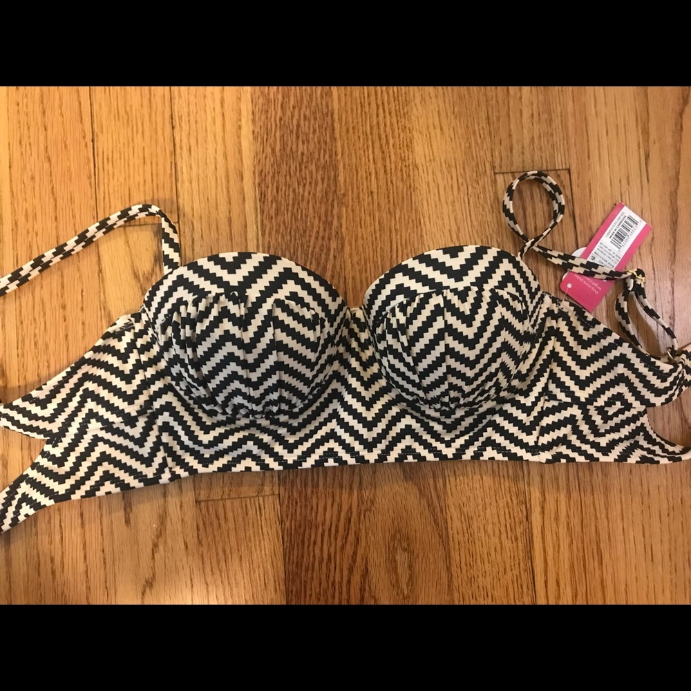 Bikini bustier top